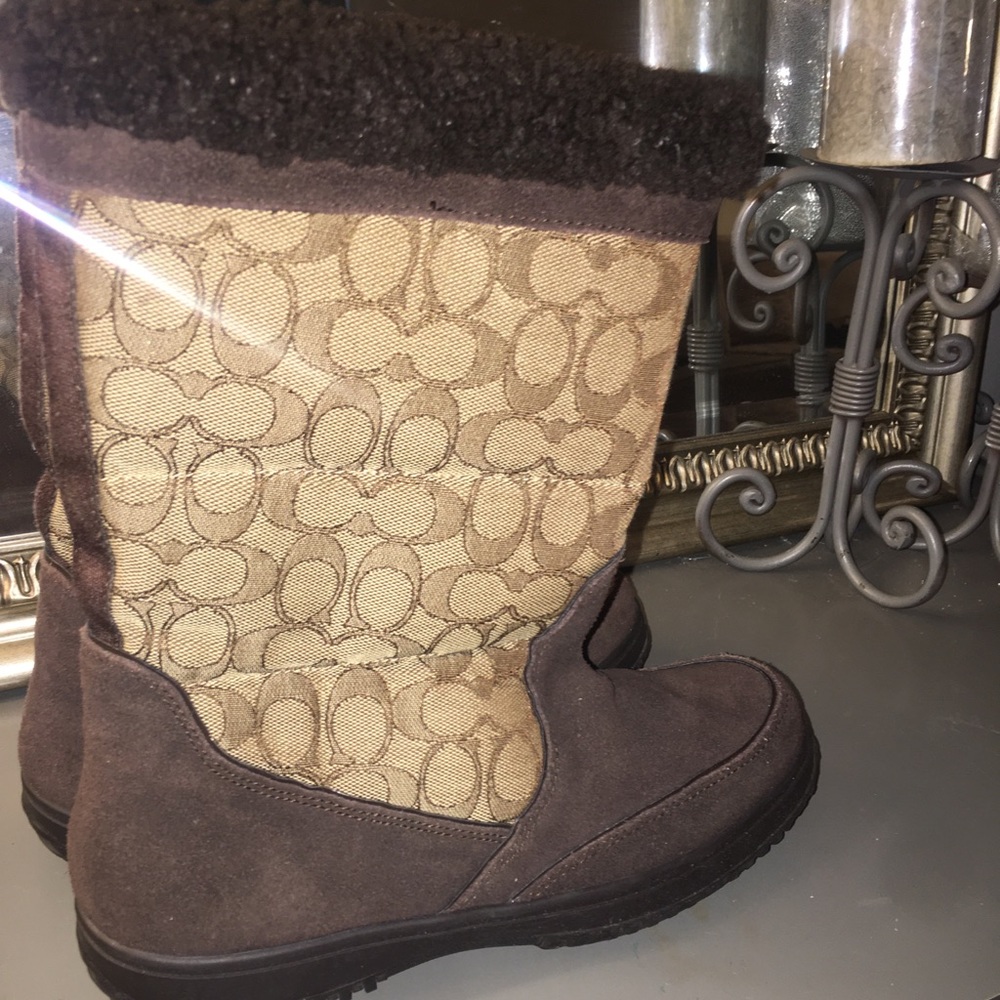 Authentic Coach Boots